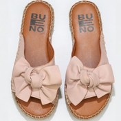 Resim Bueno Shoes Pembe Deri Kadın Espadril Terlik 01wl4605 