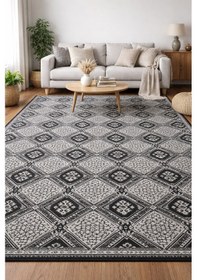 Resim Algelsineve Zuhre 12m2 Serme Halı Örtüsü Siyah 