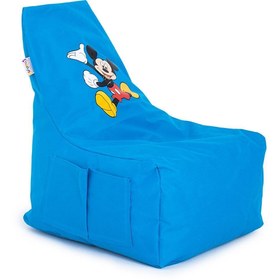 Resim Pufumo Mickey Mouse Çocuk Armut Koltuğu(1-8 Yaş) 