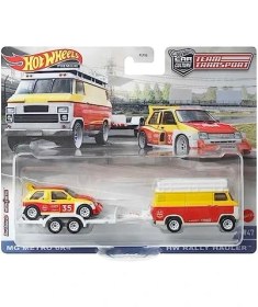 Resim Hot Wheels Premium HCR29 Team Transport Mg Metro 6r4 / Hw Rally Hauler (#47) 