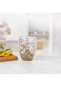Resim Glass In Love Çift Cidarlı Bardak - Simli 