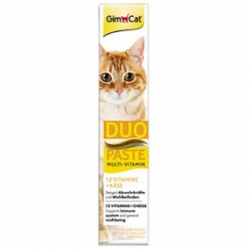 Resim Gimcat Multivitamin Duo Paste Peynirli Kedi Macunu 50gr 