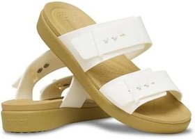 Resim Crocs Brooklyn toka Lowwdg Kha Platform Kadın 