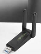 Resim pazarella Wifi Alıcı Wifi Adaptörü USB Girişli 3.0 