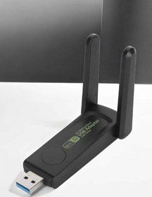 Resim pazarella Wifi Alıcı Wifi Adaptörü USB Girişli 3.0 