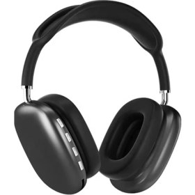 Resim P9 Pro Siyah Kablosuz Kulak Üstü Kulaklık Bluetooth Wireless 