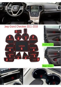 Resim Jeep Grand Cherokee Wk2 2011 2019 Araç Içi Silikon Kaymaz Ped Kap 