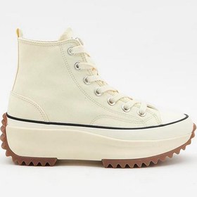 Resim Hush Puppies 033z100936 Azaria Yüksek Taban Bej Kadın Sneaker Spor Ayakkabı 