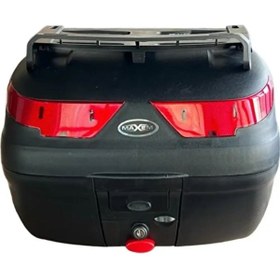 Resim Maxem Motor Çantası 40litre Full Bagajlı Sırtıklı Siyah 