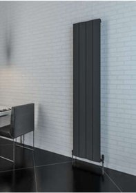 Resim Warma Cunda Dikey Alüminyum Radyatör 375x1800 Pütürlü Beyaz Ral 9016 
