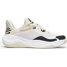 Resim Under Armour Curry Splash 24 Sde Erkek Basketbol Ayakkabısı 3028192-100 Beyaz-beyaz Beyaz 