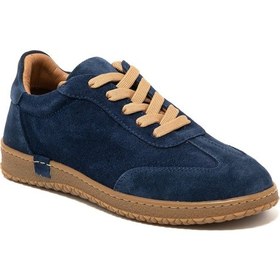 Resim Lacivert Sneaker Günlük Kadın Rc-25y-055-m2003 John May Laci Süet Lacivert 