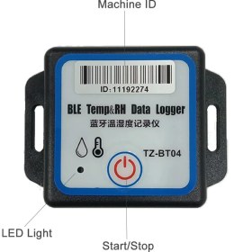 Resim Aek-Tech Bluetooth Sıcaklık Ve Nem Datalogger 