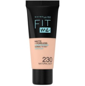 Resim Maybelline new york fit me matte+poreless fondöten - 230 natural buff 