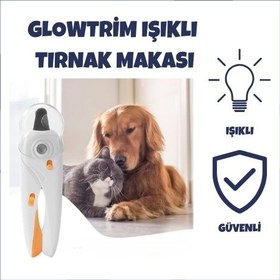 Resim GlowTrim Işıklı Evcil Hayvan Tırnak Makası 