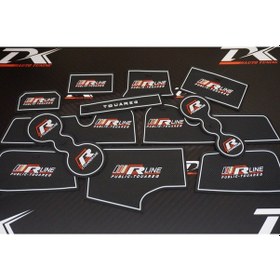 Resim Volkswagen Vw Touareg R Line 2019 Model Araç Içi Kaymaz Ped Kapla 