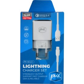 Resim Pux 3.4 Lightning Şarj Aleti Beyaz 