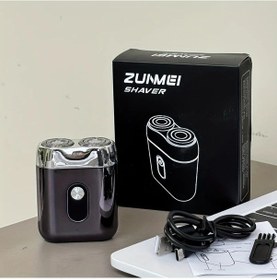 Resim Challenger Siyah Kompakt Seyahat Dostu Mini Elektrikli Tıraş Makinesi Usb Şarjlı Paslanmaz Çelik Led Ekran 60 Dakika Pil Ömrü Kadın Erkek 