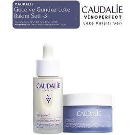 Resim Vinoperfect Leke Bakım Seti -3 Gece Kremi & Serum Orijinal Boy 