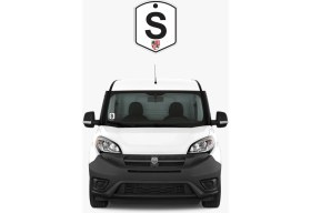 Resim Etiketçilere Özel (S) Harfi Cam Süsü Pleksi Vantuzlu Arma 