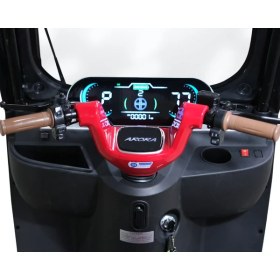 Resim Arora Felix Pro Elektrikli 3 Tekerlekli Moped Geniş Koltuk 
