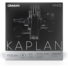 Resim D'Addario KV312 Kaplan Vivo 4/4 A Keman Teli (La) 