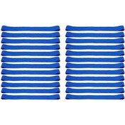 Resim Bloomnest 24 Adet Plaj Havlusu Klipsleri, Rüzgar Geçirmez Elastik Bant, Sandalye Bantları, Havlu Tutucu, Altın-siyah Altın - Siyah 