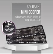 Resim Mini Cooper Plakalık, 2 Adet Premium Uv Baskı, Plakalıkhane 