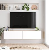 Resim Robin Home Loft Tv Ünitesi Televizyon Sehpası Lf10-aw 