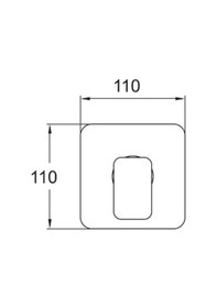 Resim Kale Eternal Ankastre Duş Bataryası 7319126055 Krom 