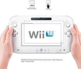 Resim AKWOX (4'lü paket) Nintendo Wii U Gamepad için Ekran Koruyucu, Ultra Şeffaf HD Ekran Koruyucu Filtresi, Nintendo Wii U Gamepad için Kabarcık ve Parmak İzi Önleyici 
