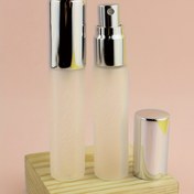 Resim 2 adet 10ml Buzlu İnce Sis Sprey Şişeleri - Doldurulabilir, Parfüm & Cilt Bakım Örnekleri için Taşınabilir, BPA'sız Cam 