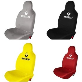 Resim Renault Amblem Baskılı Penye Servis Kılıfı 