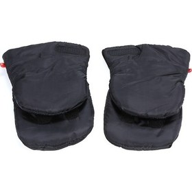 Resim Dancemonkey Kışlık Polar Eldiven - Bebek Arabası & Motosiklet İçin Isıtıcı, Bebek Eldiveni 