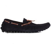Resim Fitbas 852223 429 Erkek Lacivert Süet Büyük Numara Loafer Lacivert 
