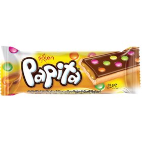 Resim Şölen Papita Karamelli Bisküvi 33 G 
