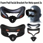 Resim Meta Quest 3S VR Yüz Plakası - Meta Quest 3 ile Uyumlu - Terlemeye Karşı & Nefes Alabilir Geniş Yüz Çerçevesi - Yumuşak PU Köpük ve Ergonomik Tasarım - VR Oyunlar, VR Gözlük ile uyumlu - Artırılmış Konfor ve Stabilite - Meta Quest 3S/3 ile İnteraktif / Upgrade Kolay Temizlenebilir Maske Benzeri Struktur - Geniş Kayış Uyumluluğu - Dayanıklı Performans (Lens Bağlantısız) 