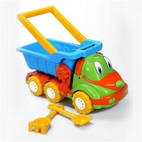 Resim Efe Oyuncak Sevimli Saplı Büyük Kamyon 40 Cm 