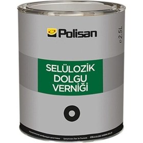 Resim Selülozik Dolgu Verniği 3 Kg- Polisan 