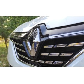 Resim Renault Megane 4 Makyajlı Kasa Krom Ön Panjur 5 Prç. 2020 Üzeri N11.4711 