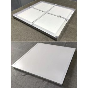 Resim Banyo Avize- 60WATT-60 cm x 60 cm LED Yatak Odası Avize-Renkli Laleler Tasarım Aydınlatma-Tavana Model 