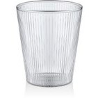 Resim Striped Borosilikat Cam Bardak 400 Ml The Mia