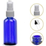 Resim 50Cc Mavi Parmak Sprey Cam Şişe.Medikal Şişe.50 Adet 