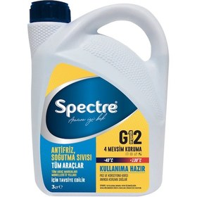 Resim Spectre Mavi Antifiriz -40 Derece 3 Litre Spectre 3 Litre Yeşil Antifriz N11.85 