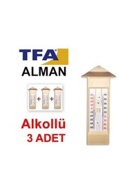 Resim 3 Adet Tfa 10.3015.03 Plastik Max-min Alkollü Termometre 