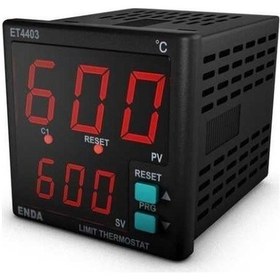 Resim Enda Et4403-230 Reset Girişli Limit Termostatı 