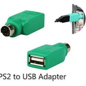 Resim Derwell Ps2 To Usb Çevirici Aparat Ps2 Girişini Usb Ye Çevirir Klavye Mouse Ps2 To Usb Çevirici Adaptör 