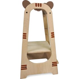 Resim Kozi Wood Kule Öğrenme Kulesi 