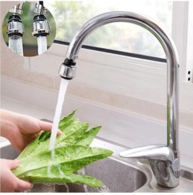 Resim Aspartam Su Tasarruflu 2 Modlu Musluk Başlığı Kısa 