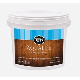 Resim Tek Aqualıfe Su Bazlı Ahşap Koruyucu Sarı Çam 2,5 Lt 